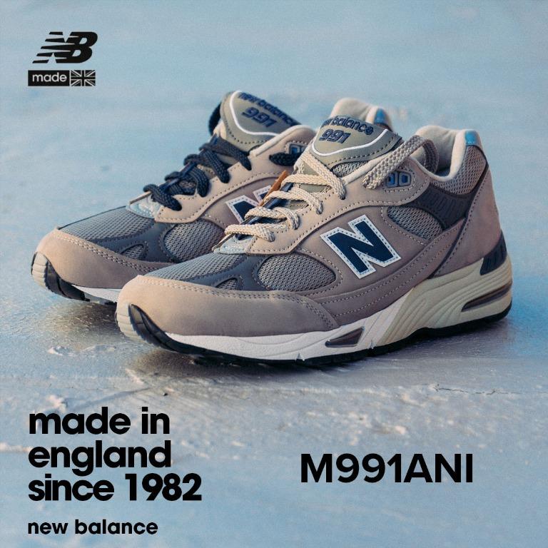 New Balance M991ANI US10, 男裝, 鞋, 波鞋- Carousell