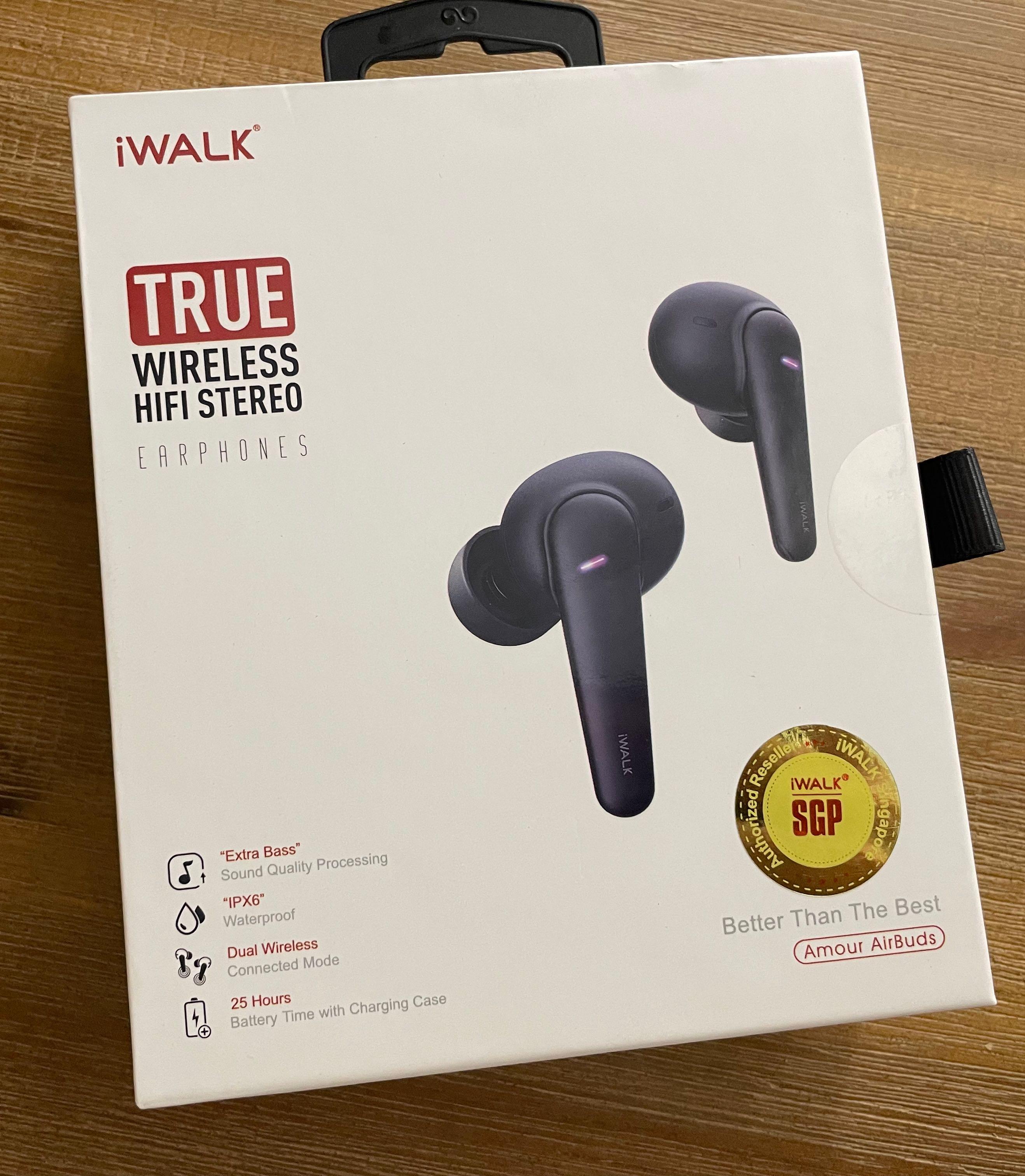 NEW iWalk TRUE Wireless Hifi Stereo earphones Audio Earphones on