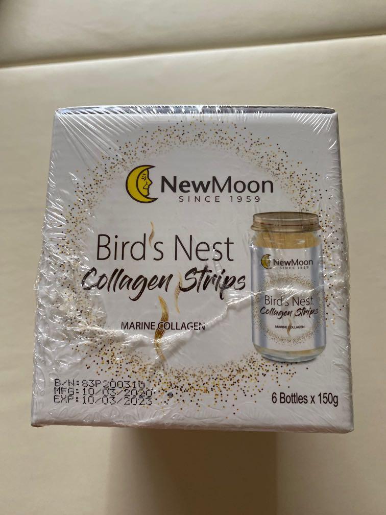 New Moon Birds Nest Collagen Strips, Health & Nutrition, Health