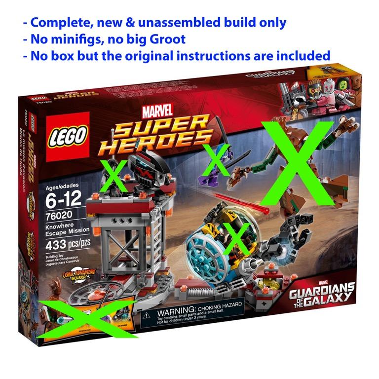 Lego guardians of the galaxy knowhere escape mission new arrivals