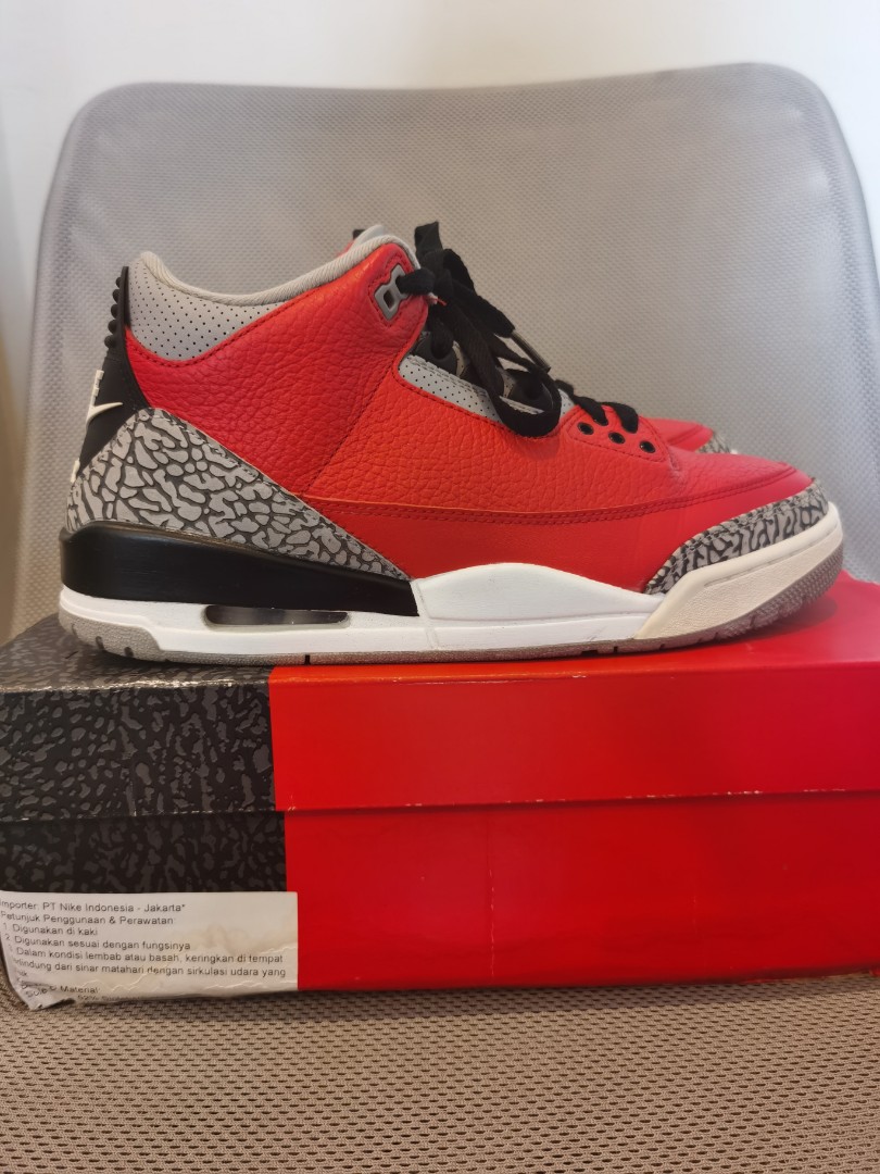 Nike air jordan 3 retro se fire red 