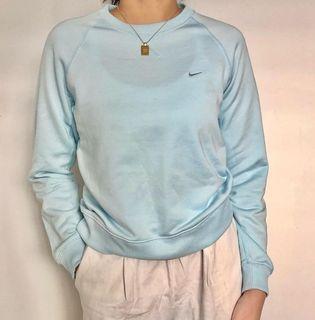 mint green nike crewneck
