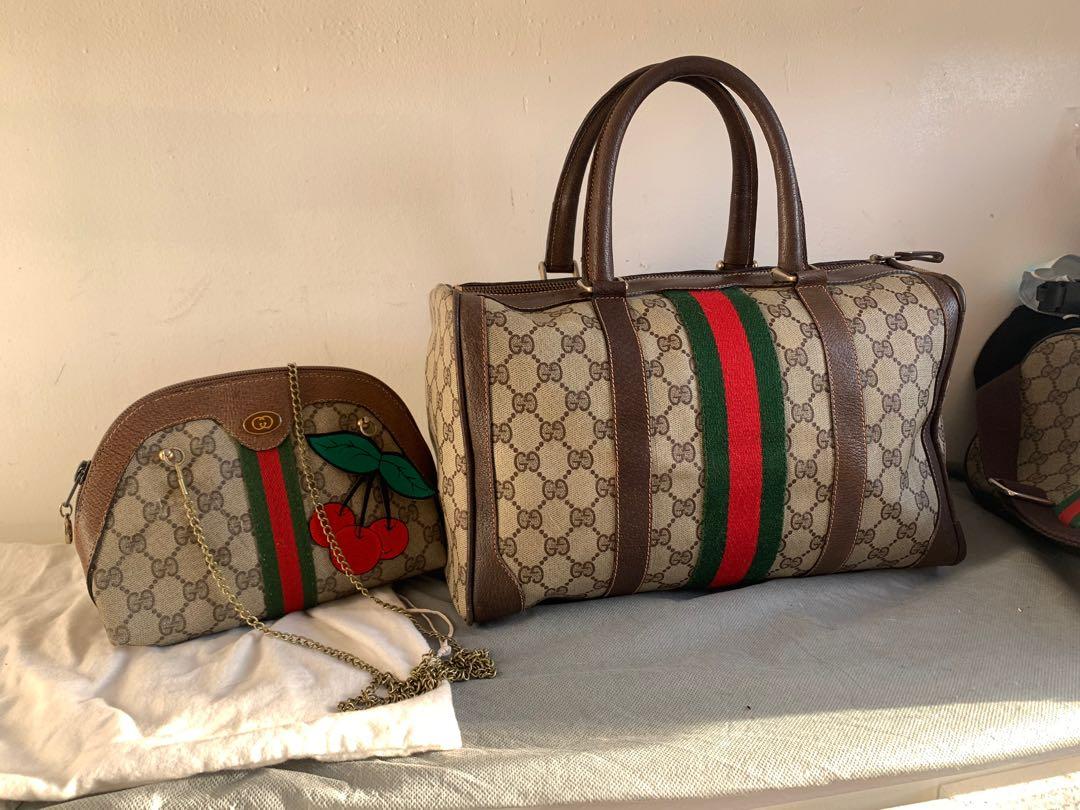 ORIGINAL VINTAGE SHERRYLINE (Category: Luxury Bags & Wallets) located in Manila. Submitted by raila.bags (Listing ID 1133024962, Image 1). Description: pede separate pete both .
