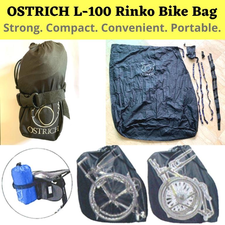 OSTRICH L 100 Rinko Bike Bag for Road Mountain Bikes Sports