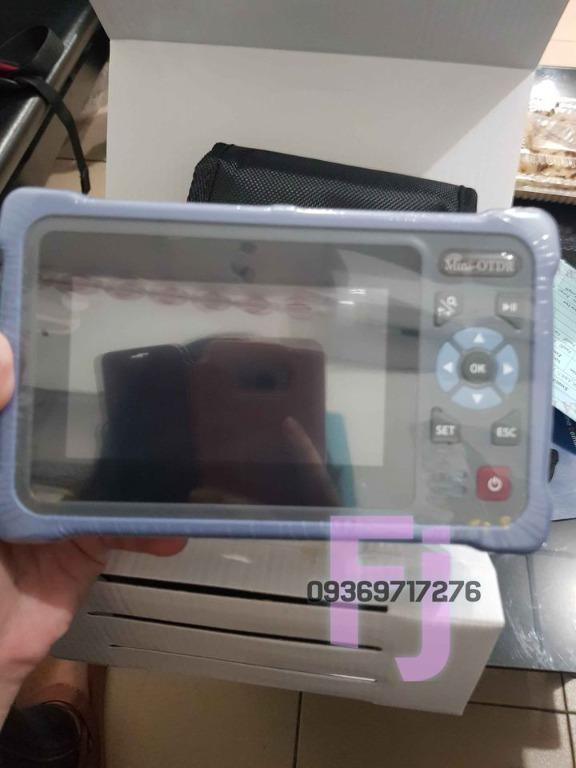 OTDR | Optical Time Domain Reflectometer (Category: Networking) located in Pasig City. Submitted by fjEgangan (Listing ID 1132951644, Image 2). Description: OTDR | Optical Time Domain Reflectometer Model: AUA800U Type: UPC Brand: Comptyco Touch screen type OTDR optical time domain reflectometer 100KM fiber length breakpoint inspection optical power red light integrated stable light source network cable test network cable length measurement line h