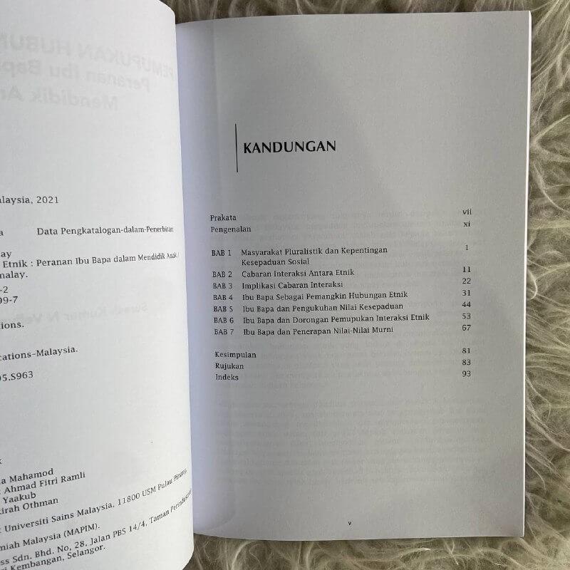 PEMUPUKAN HUBUNGAN ETNIK : PERANAN IBU BAPA DALAM MENDIDIK ANAK 