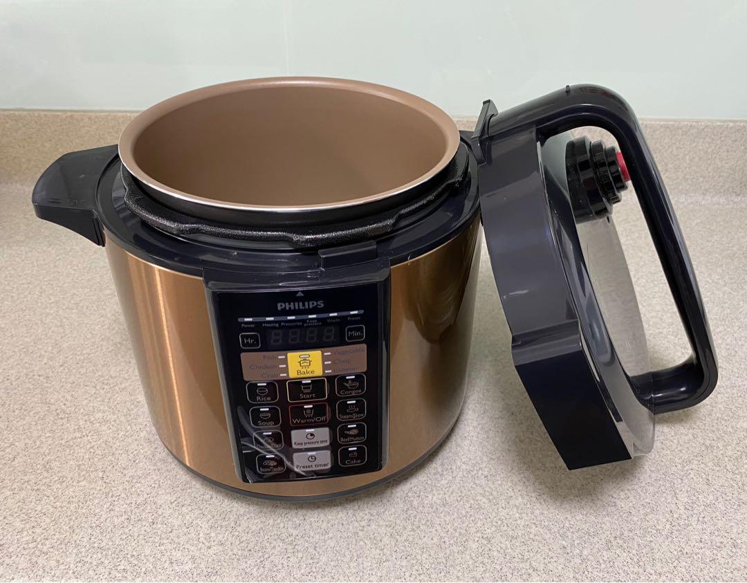 Philips HD 2139/62 Electronic Pressure Cooker, TV & Home Appliances