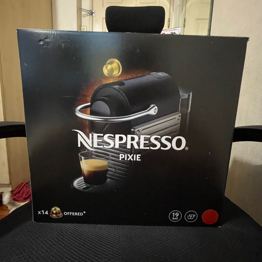 Brand New Pixie Nespresso Machine, TV 