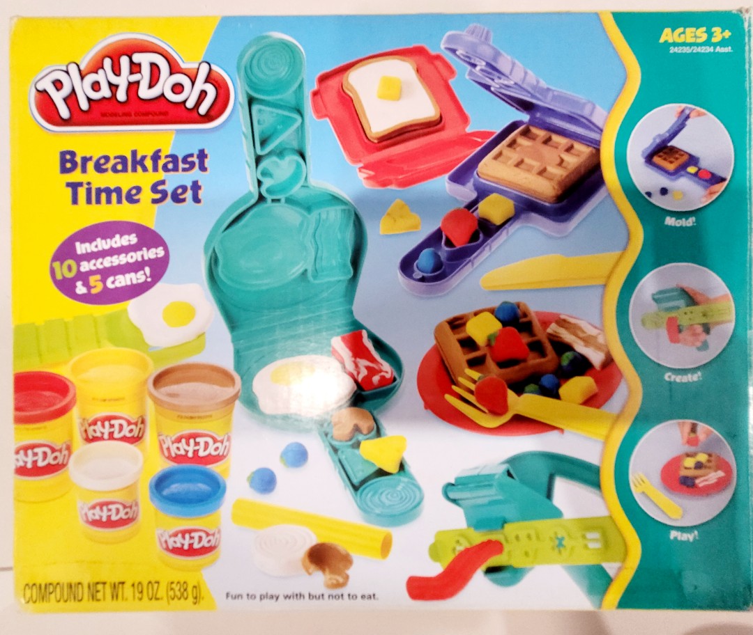 Play doh cheap breakfast time set