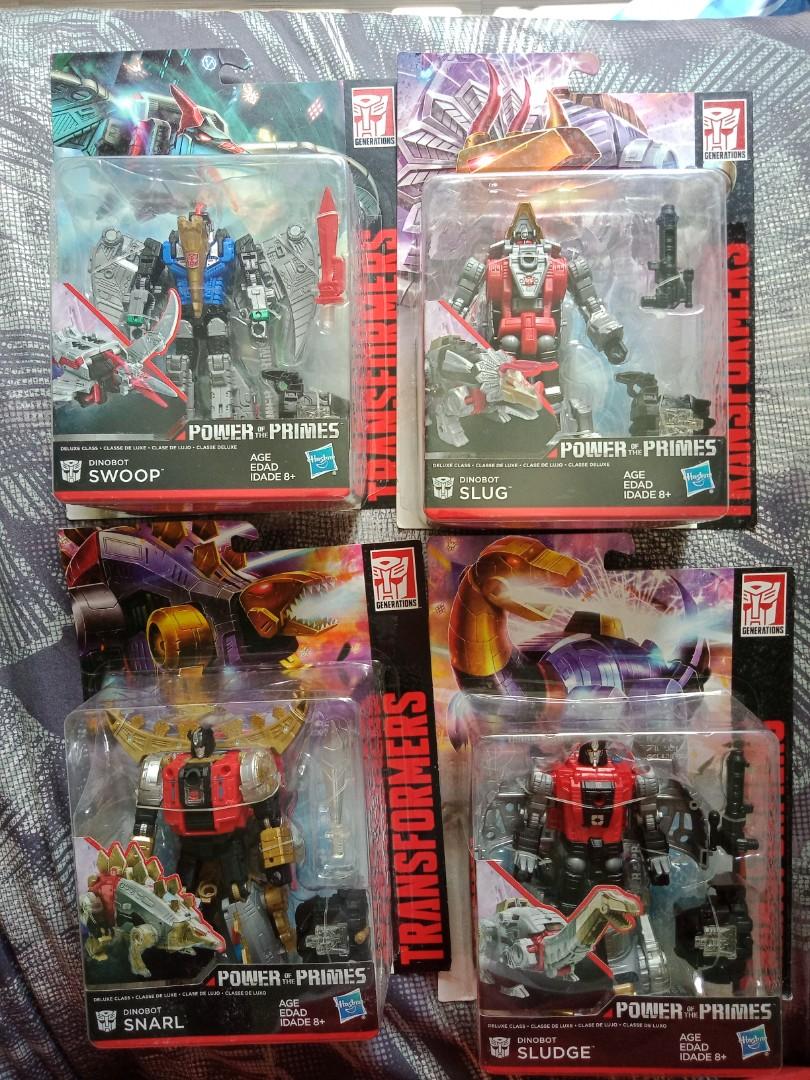 SLUDGE 2 SET POTP POWER OF THE PRIMES DELUXE CLASS IN STOCK TRANSFORMERS SNARL