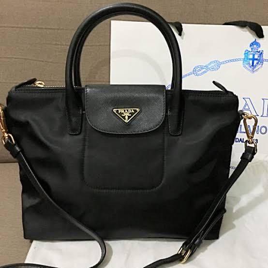 Prada Tessuto 2 way bag BN2541