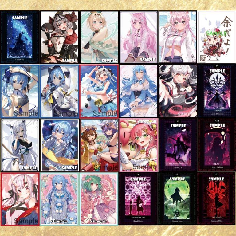 PO] Comiket / Anime Sleeves - Rare Hololive Genshin Fate and more card  sleeves, Hobbies & Toys, Toys & Games on Carousell
