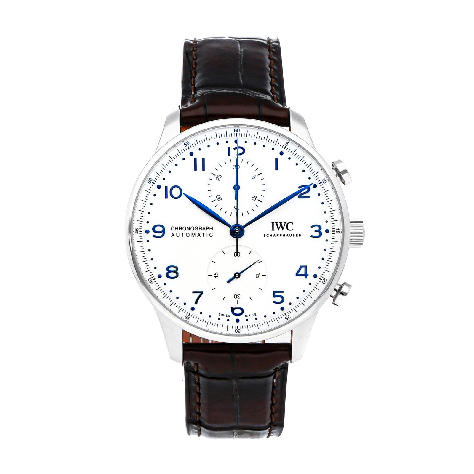 Pre Owned IWC Portugieser Chronograph Edition 150 Years IW3716 02 Luxury Watches on Carousell