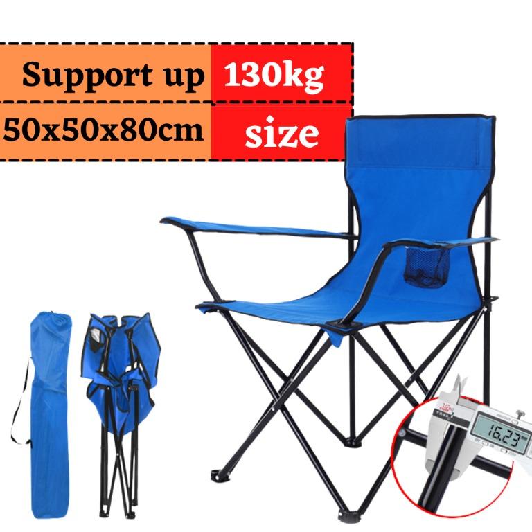 READY STOCK Camping Chair Outdoor BOTTLE HOLDER Folding