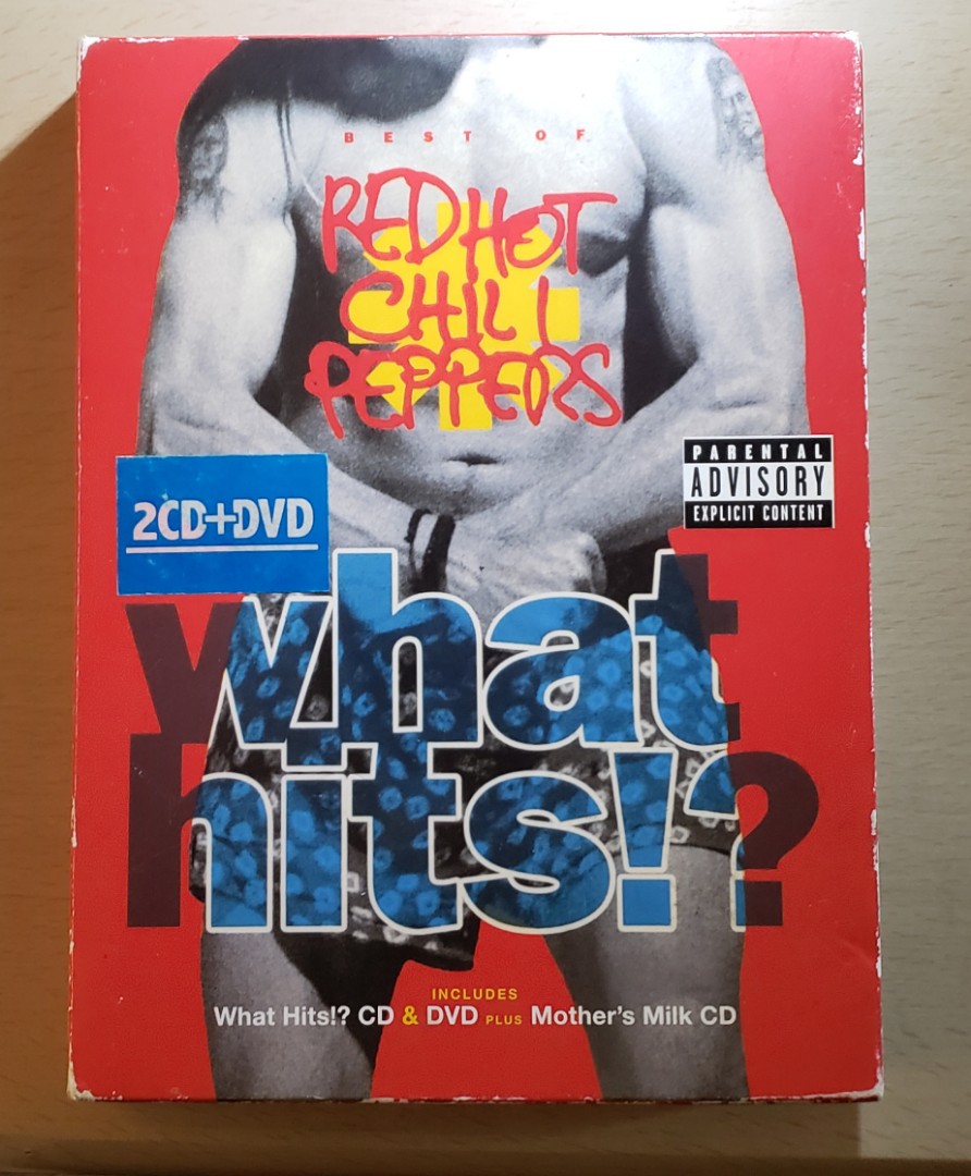 RED HOT CHILI PEPPERS WHAT HITS!? CD & DVD PLUS Mother's Milk CD, 興趣及遊戲