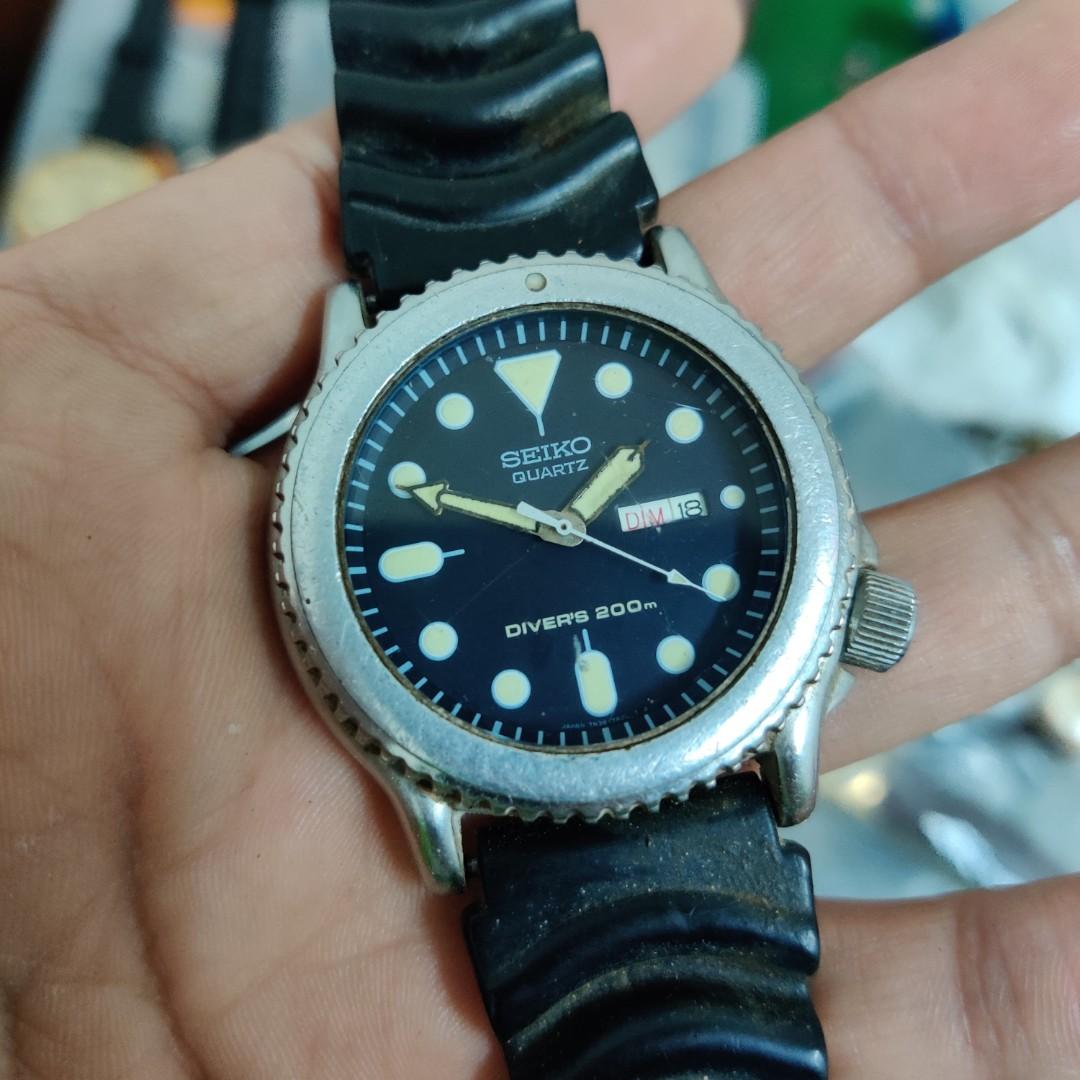 seiko diver 7n36-7a08, Men's Fashion, Watches & Accessories, Watches on  Carousell