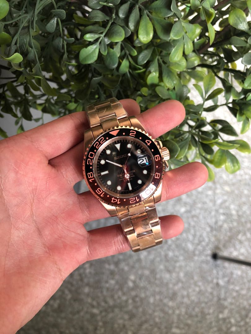 WTS] Rose Gold “Meteormaster” Custom Build : r/Watchexchange
