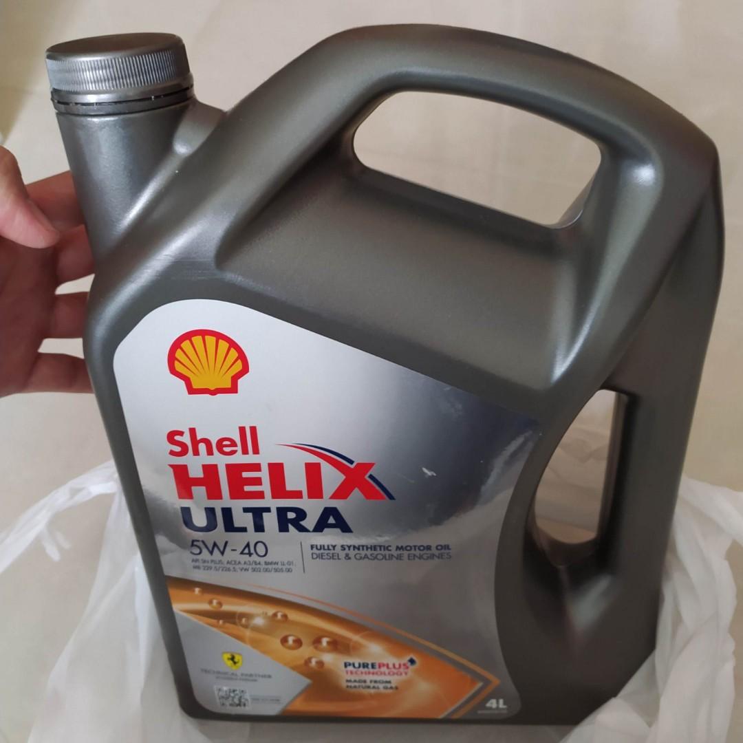 Shell Engine Oil Fully Syn 5W40, Car Accessories, Accessories on Carousell