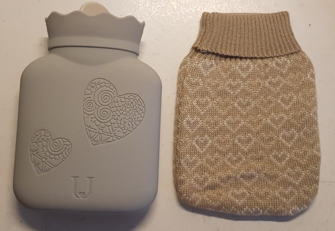 Silicon HOT water bottle/ ICE water bag, Health & Nutrition, Massage