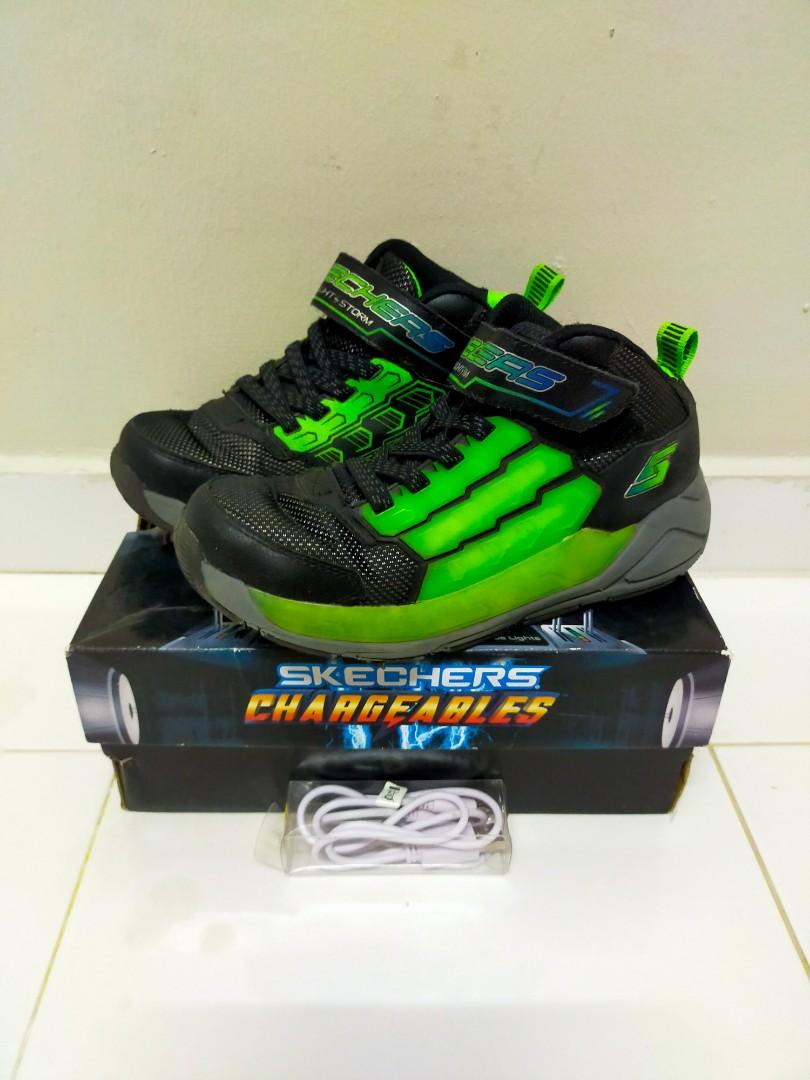 Skechers Chargables Boy Shoes Babies Kids Babies Kids Fashion on Carousell