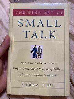 Small Talk by Debra Fine (hard bound)