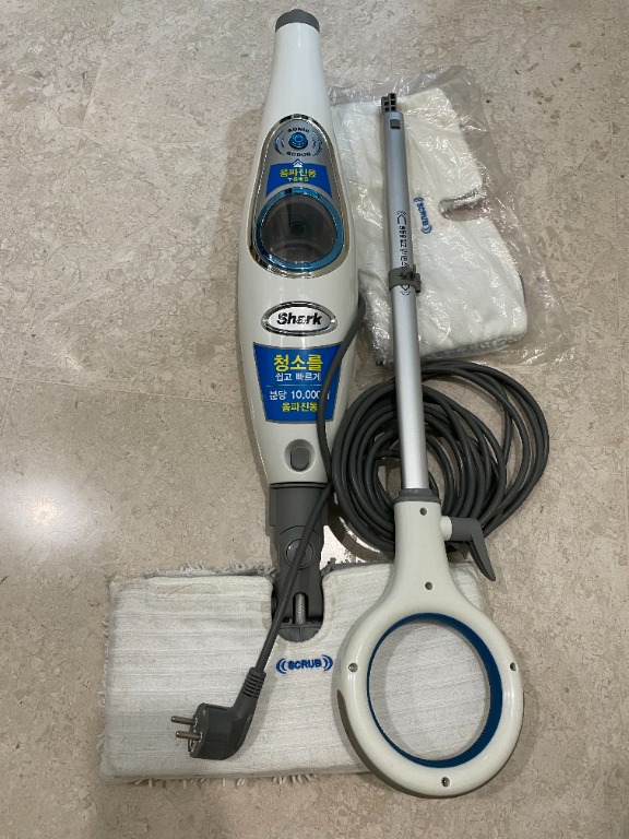 Sonic Scrub Steam MopShark, Furniture & Home Living, Cleaning