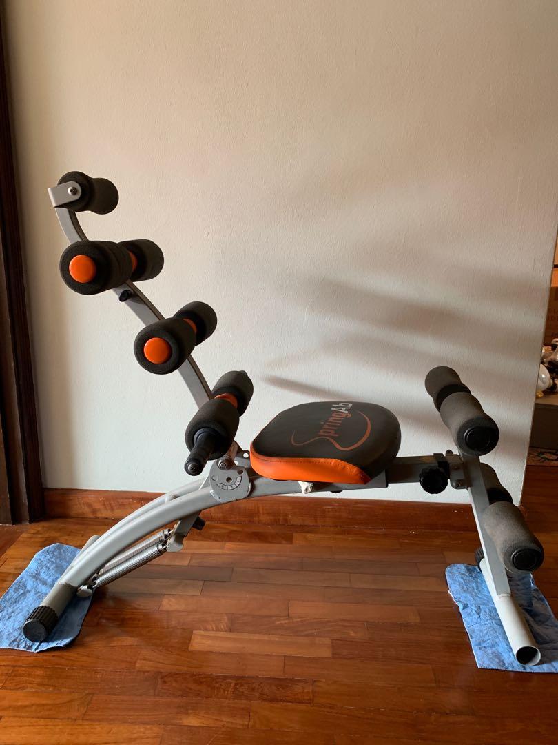 Spring exercise sale machine