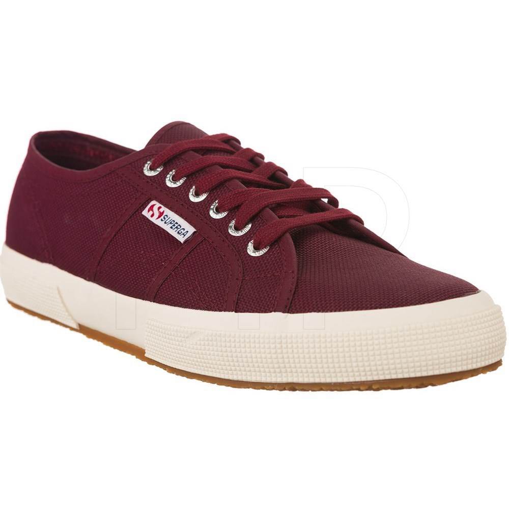 Superga Maroon, Women's Fashion, Footwear, Sneakers on Carousell