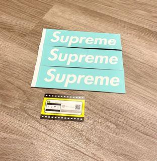 SUPREME 2021 S/S MONTANA MINI SPRAY PAINT CANS SET OF 6 BOX LOGO