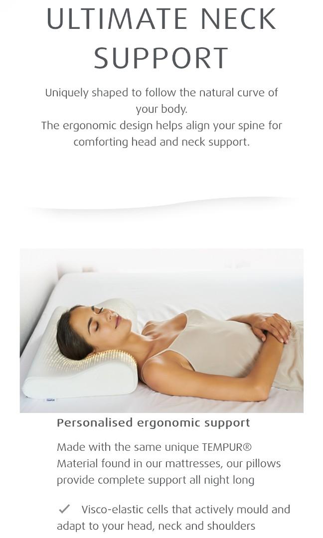 Tempur Original Pillow (authentic) size L, Furniture Home Living