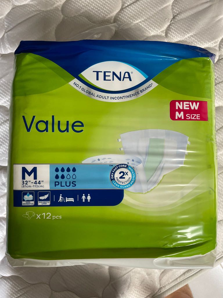 Tena Adult Diapers, Beauty & Personal Care, Sanitary Hygiene on Carousell
