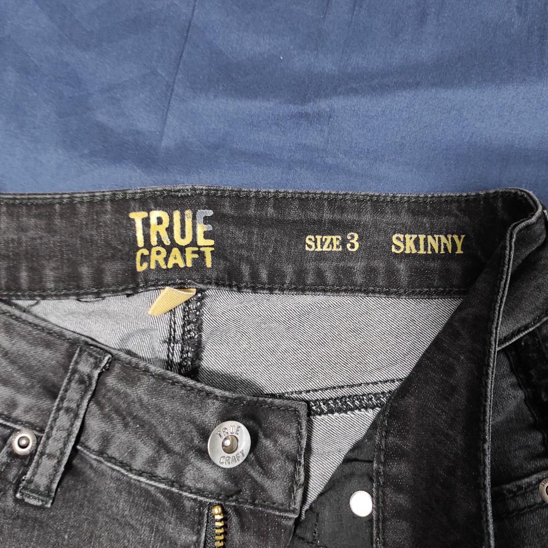 TRUE CRAFT Skinny Ripped Jeans, Women's 