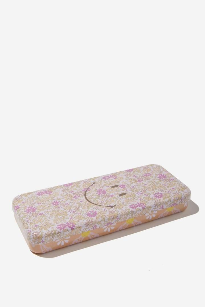 Typo Cotton On Smiley Tinny Pencil Case, Hobbies Toys