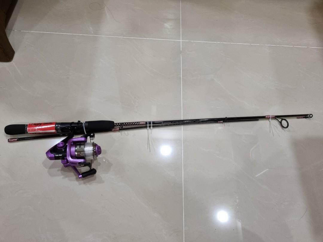 Ugly Stik Spinning Reel and Fishing Rod (5ft), Sports Equipment, Fishing on  Carousell