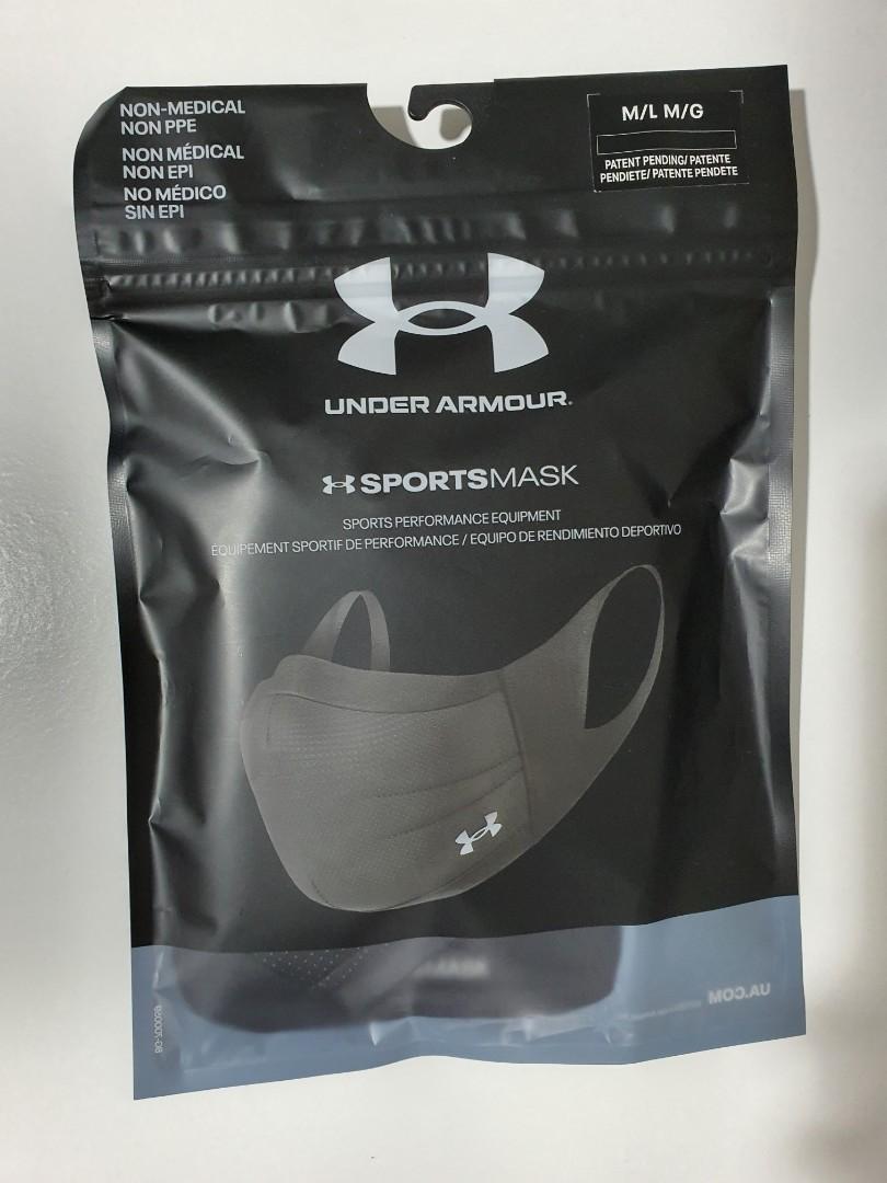 Under Armour UA Masks, Health & Nutrition, Face Masks & Face Shields on
