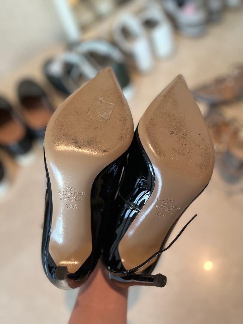 Valentino Classic Black Heels 36.5