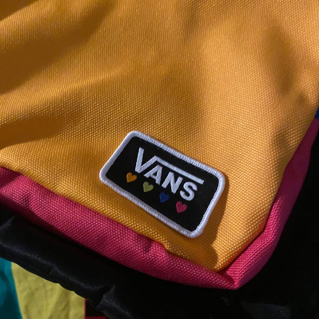 Vans colourful backpack hotsell