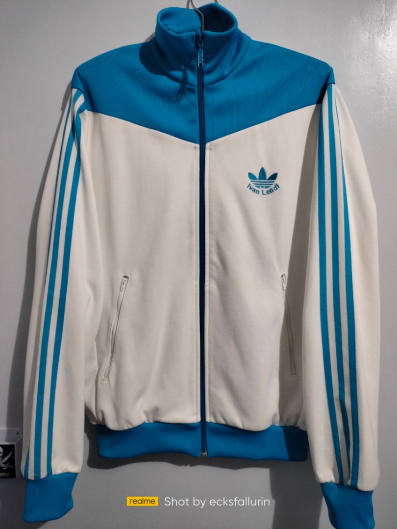 Vintage Adidas trefoil x Ivan Lendl track jacket, Men's Fashion, Coats ...