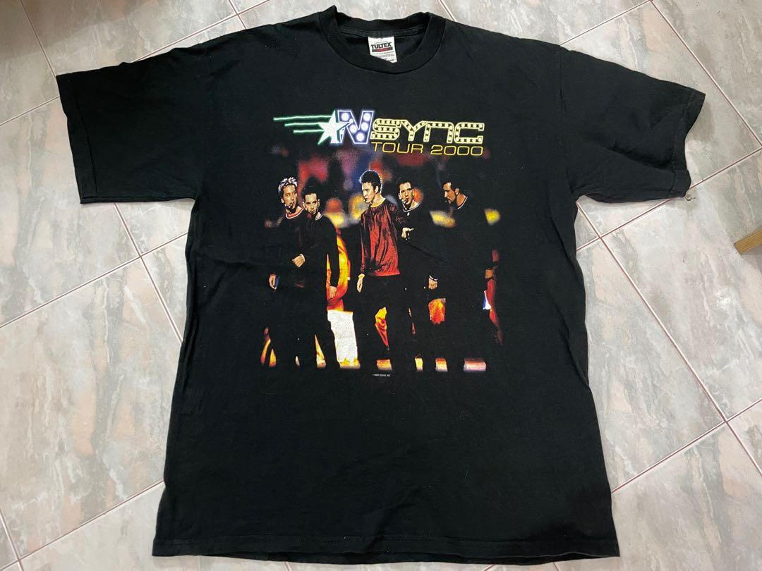 Vintage Nsync tour t shirt, Men's Fashion, Tops & Sets, Tshirts & Polo