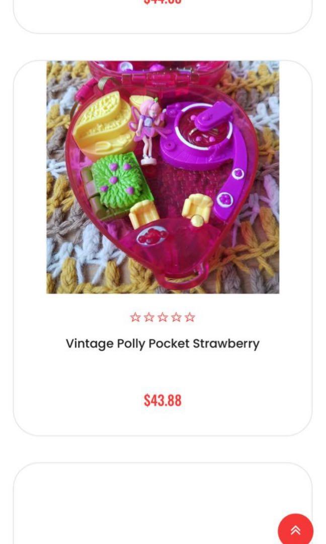 Polly pocket strawberry shop