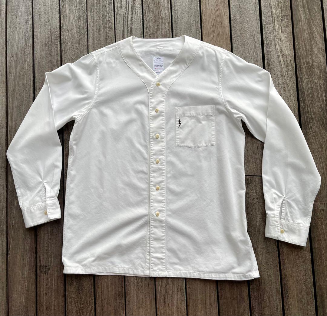 Visvim Free Edge Shirt Baseball Collar, Men's Fashion, Tops & Sets 