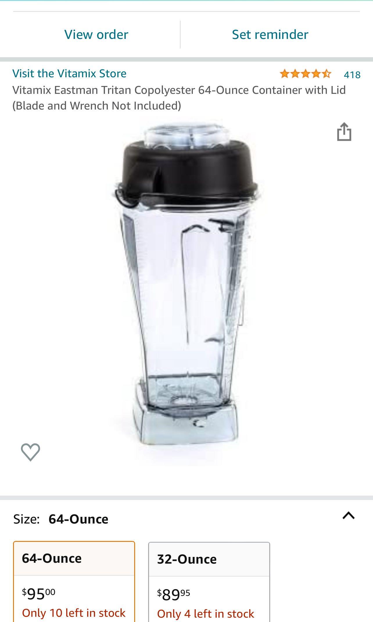 vitamix dry blades