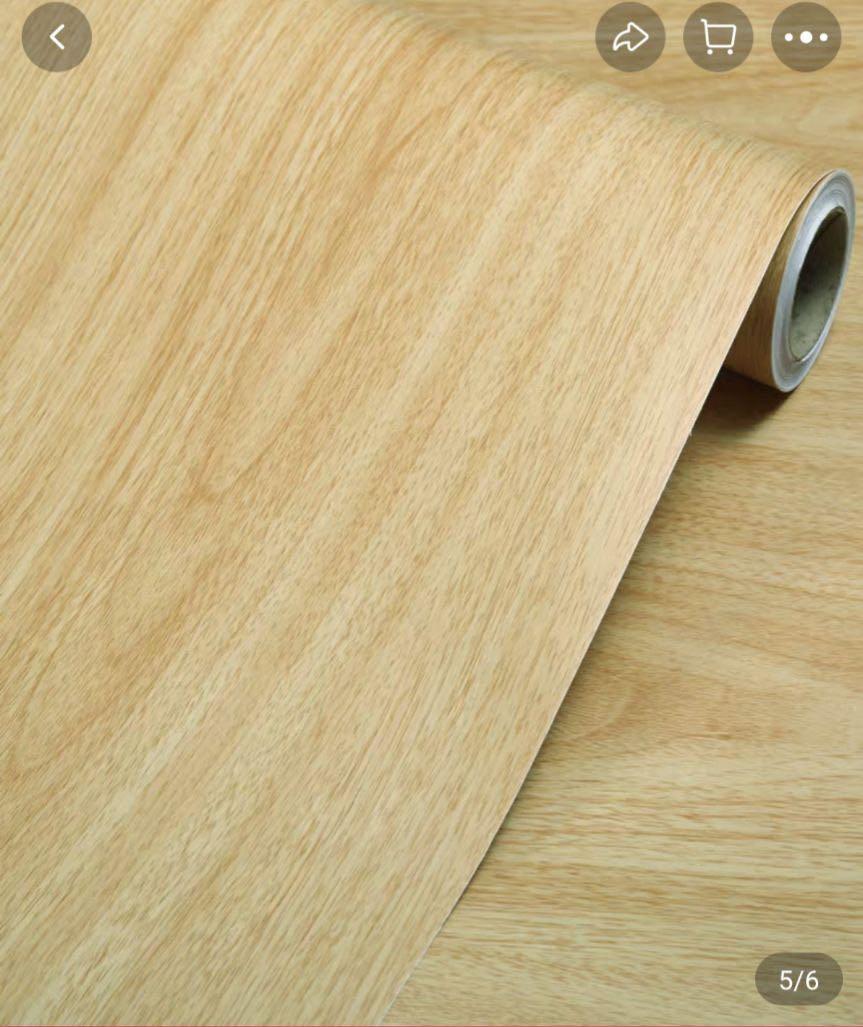 Wallpaper vinyl wood wallpaper, Hobbies & Toys, Stationery & Craft