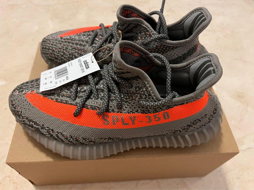 Yeezy Boost 350V2 BELUGA RF/STEEPLE GREY/SOLAR RED, Men's Fashion,  Footwear, Sneakers on Carousell