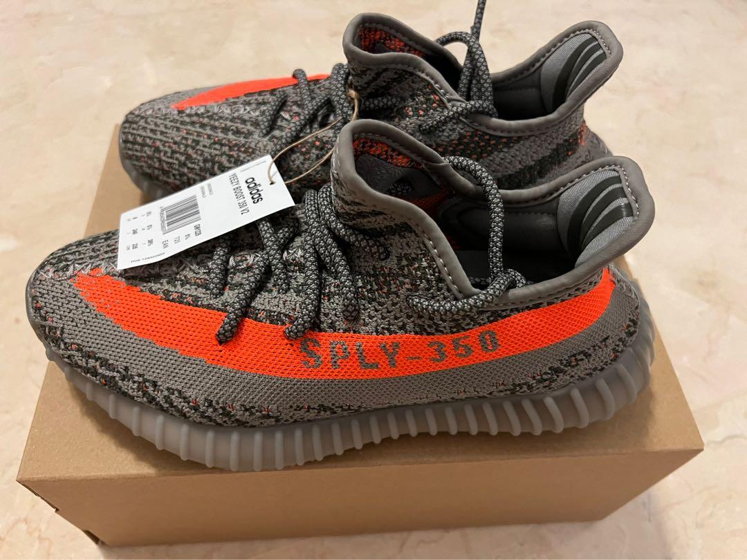 YEEZY BOOST 350 V2 BELUGA RF / STEEPLE GREY / SOLAR RED