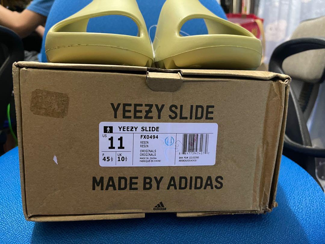 Yeezy slide store resin mens fx0494