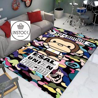 Kaws Supreme Luxury Area Rugs Living Room Carpet Home Fashion Rug Christmas  Gift