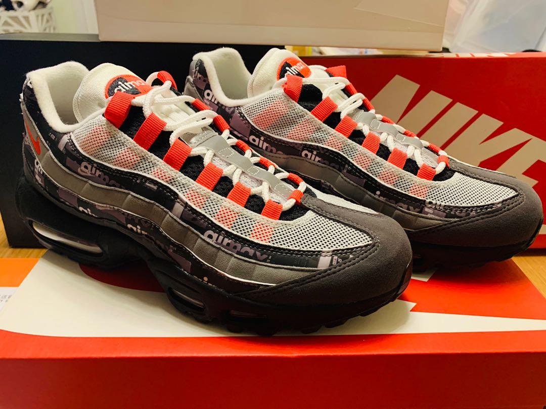 全新Nike Air Max 95 Prnt Atoms特別版, 男裝, 鞋, 波鞋- Carousell