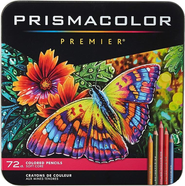 美國Prismacolor premier 木顏色筆72色, 興趣及遊戲, 手作＆自家設計