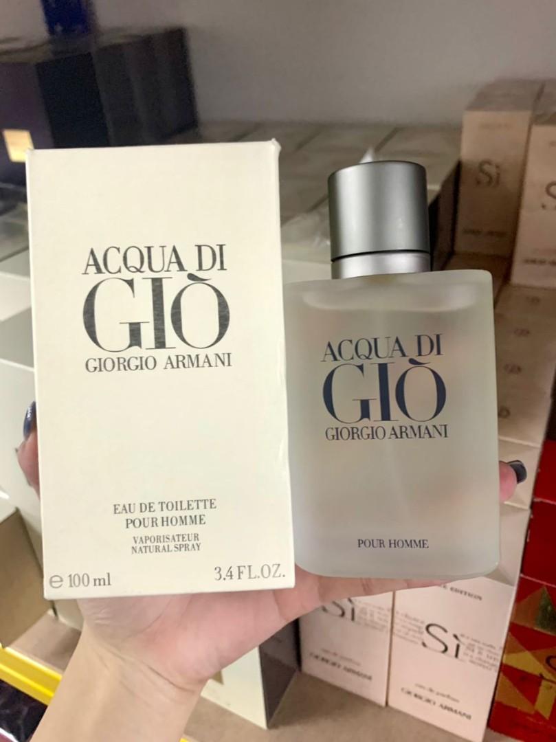 ACQUA DI GIO GIORGIO ARMANI POUR HOMME EDT 100ML Beauty